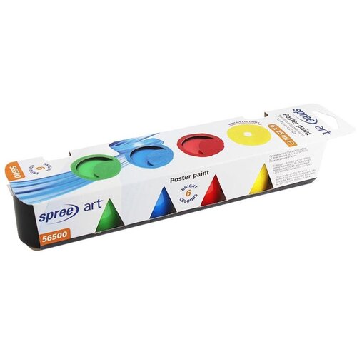  Tempera spree 1/6 set po 25ml 56500 SPREE Cene