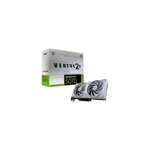 MSI Graficka karta G5070-12V2CW RTX5070 VENTUS 2X OC NVD/12GB/GDDR7/192bit/bela Cene