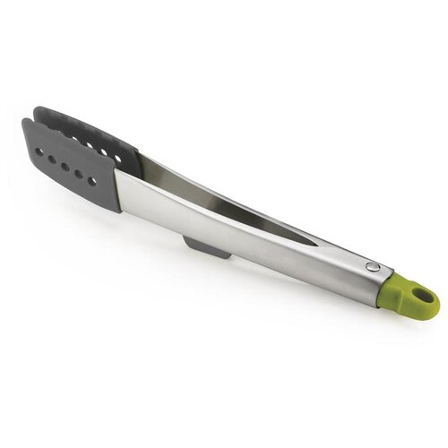 Shumee Elevate Grey Silicone Steel Tongs Cene