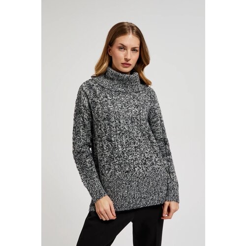 Marisse Women's Sweater Z-Sw-4545 Black Mel Cijene
