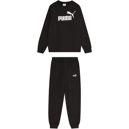 Puma Trenerka za dečake Ess No.1 Logo Crew Sweat Suit Fl B, Crna Cene