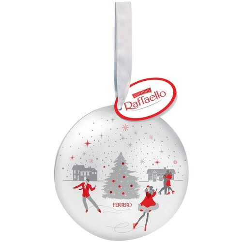 Raffaello Bombonjera Tin balls xmas 40g Cene