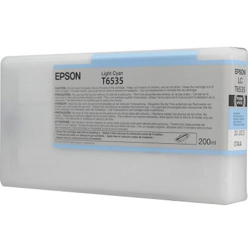 Epson ink T6535 tinta za štampač, C13T653500, plava Slike