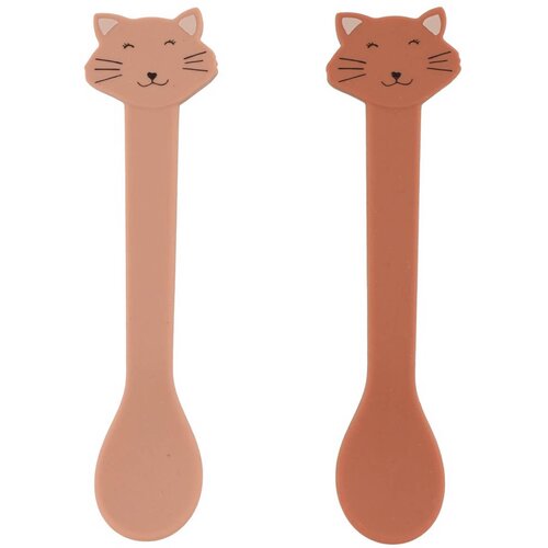 Trixie komplet 2 silikonskih žlic mrs. cat Slike