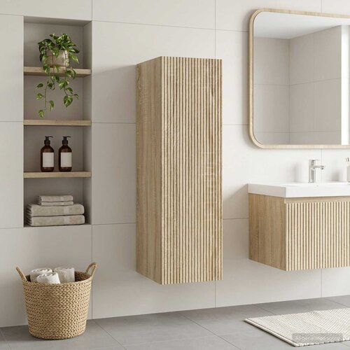  Ormar za Kupaonicu na Zidu Hrast sonoma 33 x 34,5 x 100 cm Cijene