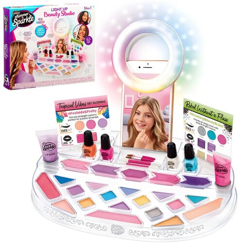 Flair Toys Cra-Z-Art: Shimmer and Sparkle - Lepotni salon z ličilnim setom in lakom za nohte Cene