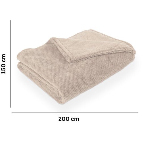Tiseco Home Studio Smeđe-siva deka od mikropli&amp;scaron;a 150x200 cm Pippa &amp;ndash; Slike