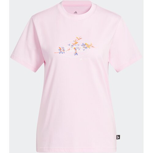 Adidas Ženska majica Elements radiate floral graphic, Roze Cene