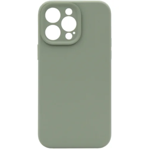 Chameleon Silikonski ovitek (liquid silicone) za Apple iPhone 15 Pro, Soft, sivo zelena