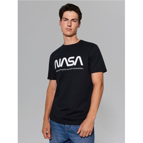 Sinsay Pamučna majica kratkih rukava NASA Slike