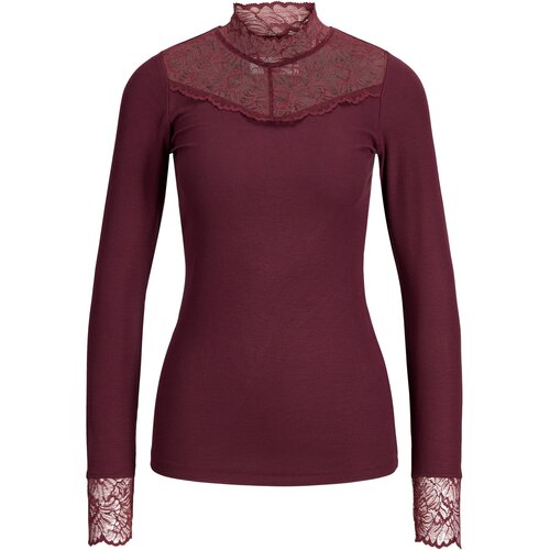 JJ Rebel Ženska bluza sa visokom kragnom 12298581, Bordo Cijene