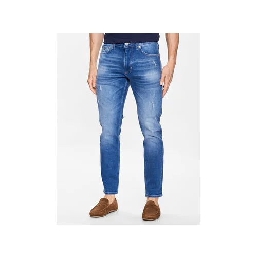 Tommy Jeans Jeans hlače Scanton DM0DM16171 Modra Slim Fit