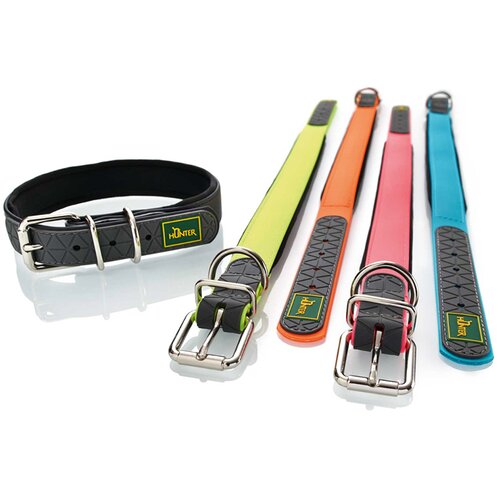 Hunter ogrlica za pse Conv. Comfort 45, 32-40 cm/20 mm neon roza Cijene