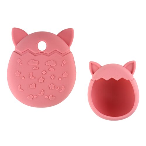  Silikonska futrola Tamagotchi u prahu ružičaste boje Slike