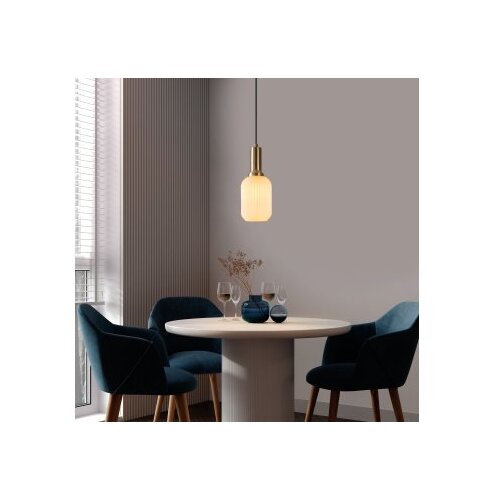 Opviq Luster Asker-15191, 13x13x118cm, IP20, Bijelo-zlatna boja Slike
