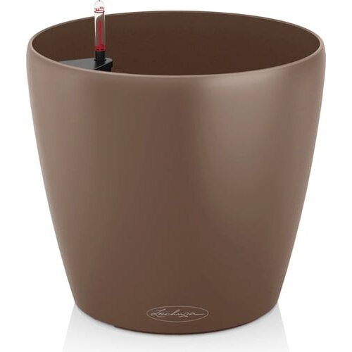 LECHUZA Okrasni lonec Classico Color 35 - Rjava Cene