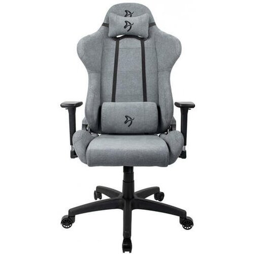 AROZZI gaming stol Torretta mehka tkanina, siva Slike