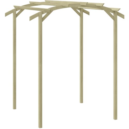 vidaXL Vrtna pergola impregnirana borovina 180x197x210 cm, (20693138) Cene