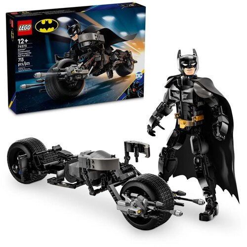 Lego BATMAN 76273 Batman Construction Figure and the Bat-Pod Bike Slike