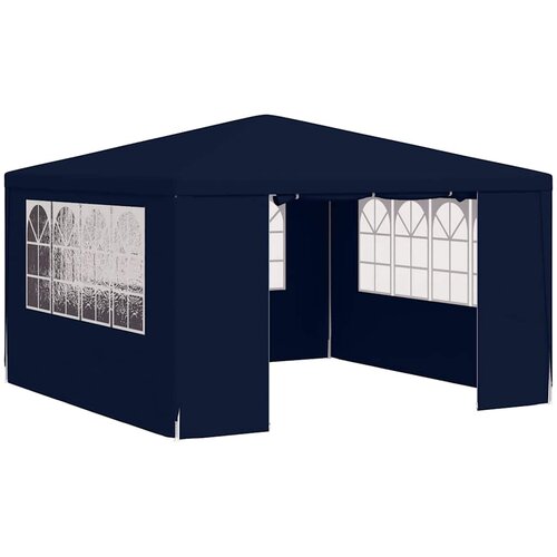  Profesionalni &amp;scaron;ator za zabave 4 x 4 m plavi 90 g/m&amp;sup2; Slike