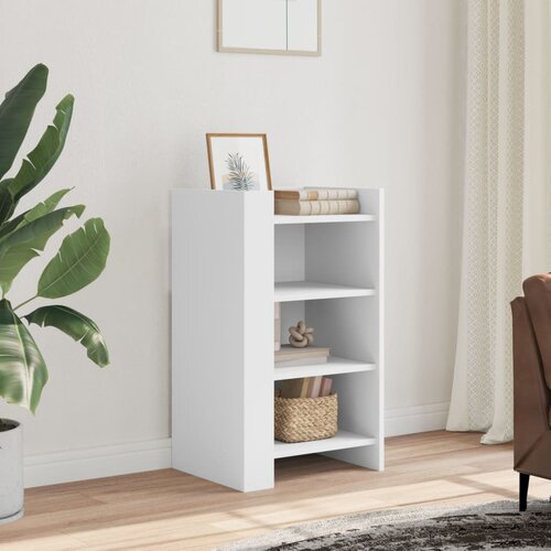 VidaXL Komoda bijela 45x35x75 cm od konstruiranog drva Slike