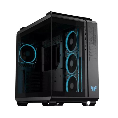 Asus TUF Gaming GT502 Horizon TG ARGB ATX Midi Tower kući&amp;scaron;te sa kaljenim staklom crno (90DC0090-B19020) Slike