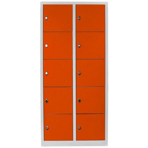 Hanah home Js1017Tu GreyOrange Locker Storage Cabinet Cene