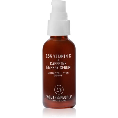 Youth To The People 15% Vitamin C + Caffeine Energy Serum posvjetljujući serum s vitaminom C 30 ml Slike
