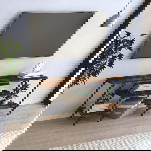 vidaXL TV ormarić boja hrasta 102 x 35 x 45 5 cm od konstruiranog drva Cene