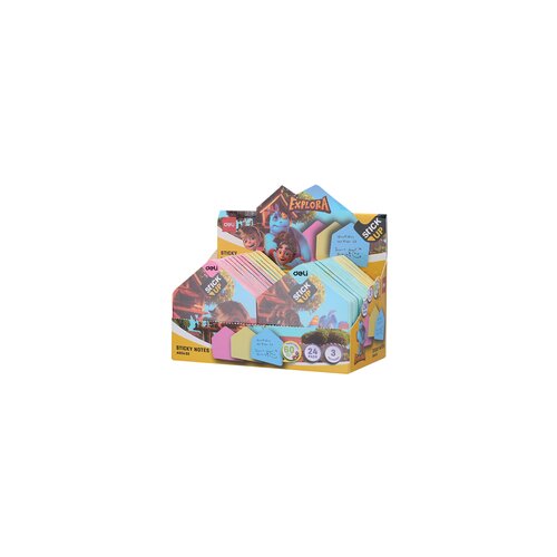 Deli STIKER BLOK 76x76mm EXPLORA EA55403 - 2x60 LISTA Slike
