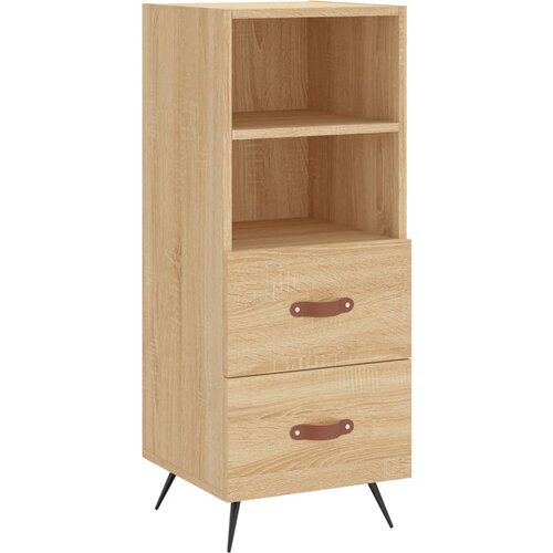 Maison Chic Komoda - Predalnik sonoma hrast 34,5x34x90 cm inženirski les, (21716581) Cene
