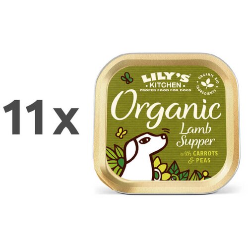 Lily's Kitchen organic supper adult - jagnjetina, svinjina, govedina in piščanec - 150 g 11 x 150 g Cene