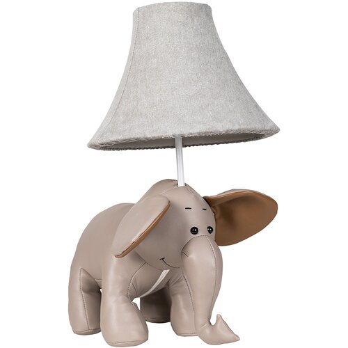 Happy Lamps Kinder tafellamp olifant grijs - Bobbie Cene