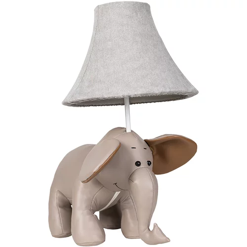 Happy Lamps Kinder tafellamp olifant grijs - Bobbie