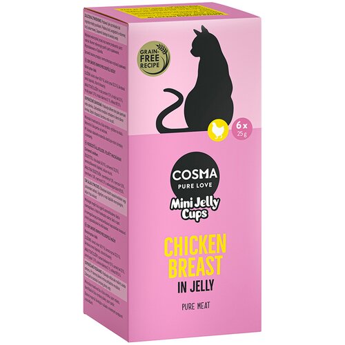  Varčno pakiranje: Cosma Mini Jelly Cups 24 x 25 g  - Pi&scaron;čančje prsi Cijene