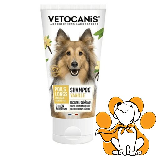 Vetocanis &amp;scaron;ampon za pse sa dugom dlakom 300ml, neguje krzno i čini ga sjajnim Slike