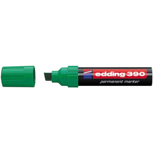 Edding Marker permanent 390 4-12mm deblji kosi vrh zelena (08M390F) Cene