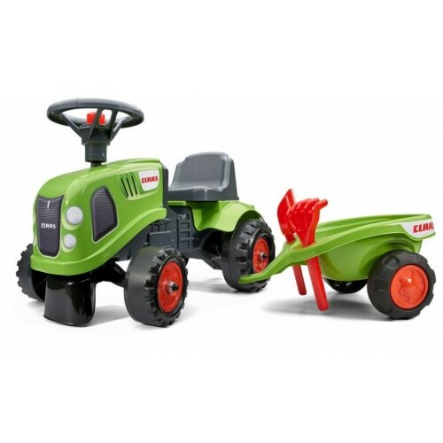 Falk Toys traktor guralica Class sa prikolicom Falk 212c Slike