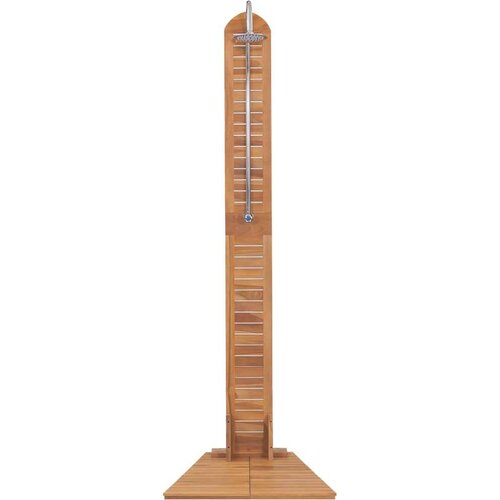 VidaXL Vrtni tu&amp;scaron; od masivne tikovine 70 x 75 x 204 cm Slike