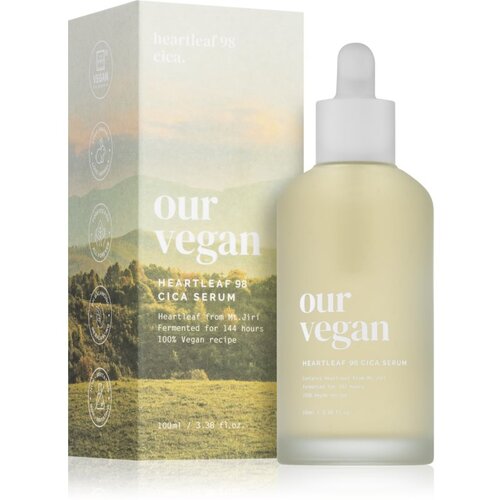 ma:nyo Our Vegan Heartleaf Cica pomirjajoči serum z vlažilnim učinkom 100 ml Cene