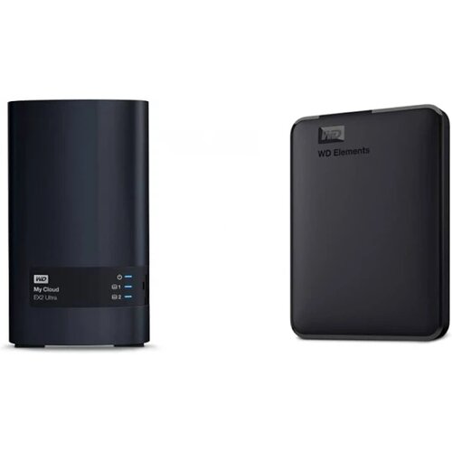 Western Digital HDD External WD My Cloud EX2 Ultra (3.5”, 0TB, Gigabit Ethernet, USB 3.0 x2) Cene