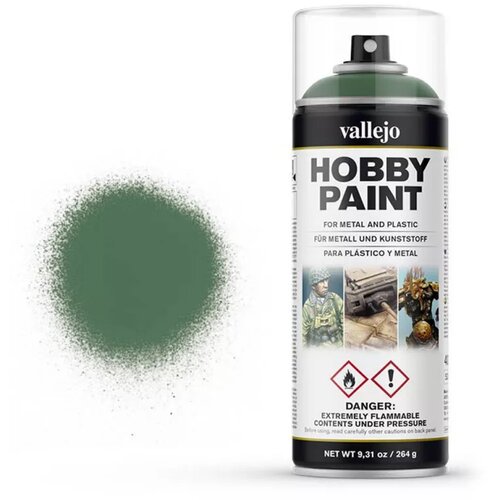 Vallejo Hobby Paint Spray Primer - Sick Green Cene