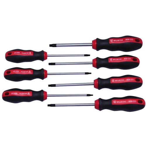 Würth WURTH Set Red Stripe odvijača TORX, TX 10-40, 7kom Cene