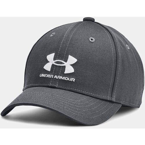 Under Armour Youth Branded Lockup Cap Adj-GRY - Boys Cene