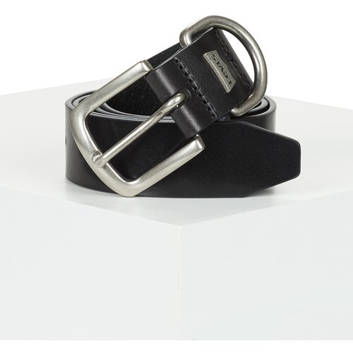 Levi&amp;#039;s LUX LEATHER BELT Crna Slike