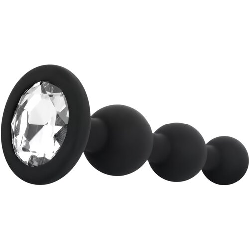 EasyToys analni čep s kuglicama (crni) Cijene
