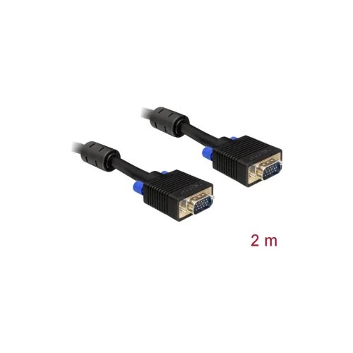 Delock SVGA priključni kabel 2.00 m črna, (20419128) Cene