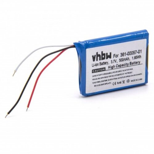 VHBW Baterija za Garmin Forerunner 910 XT, 500 mAh Slike