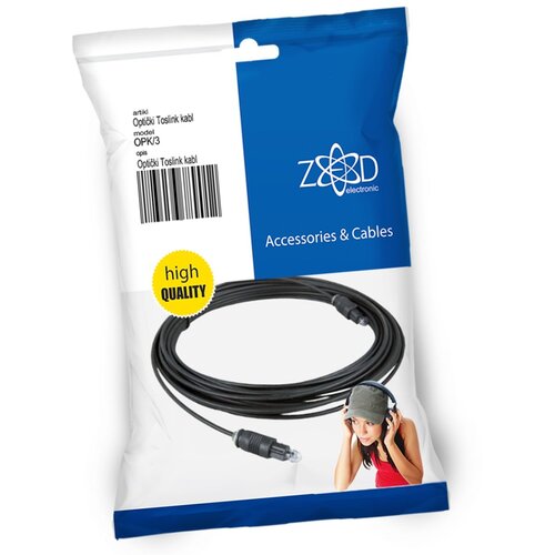 Zed Electronic OPK/3 optički Toslink kabal 3 metra Cene