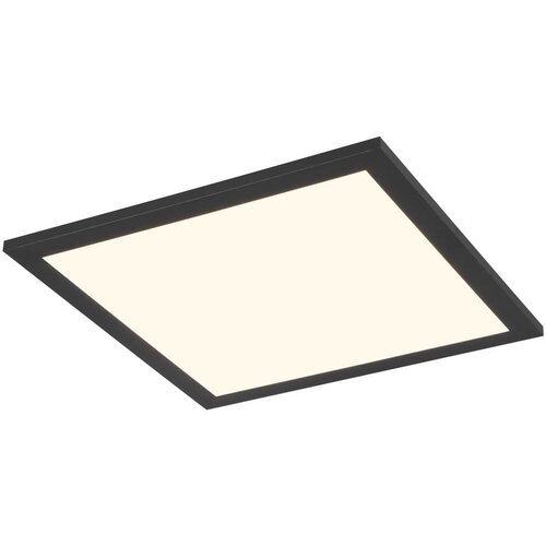 Tri O črna led stropna svetilka 29.5x29.5 cm beta – Cene